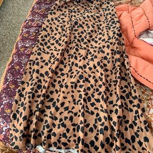 Urban outfitters cheetah skirt